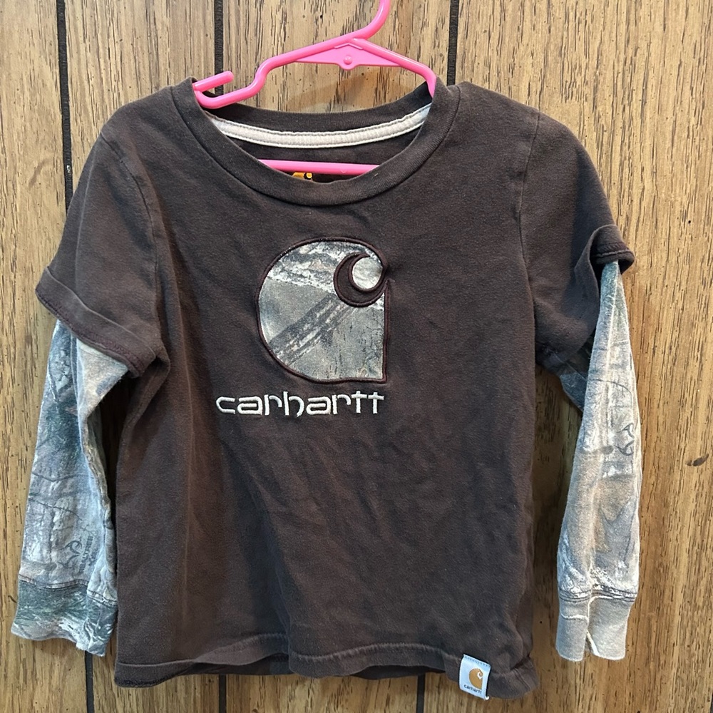 Carhartt 4t long sleeve shirt